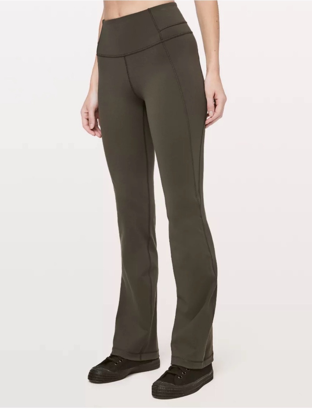 lululemon athletica Olive High-Rise Flare Leggings